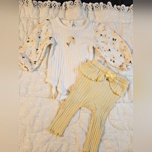 CHARLOTTE & STAR 6-9 month girl's outfit